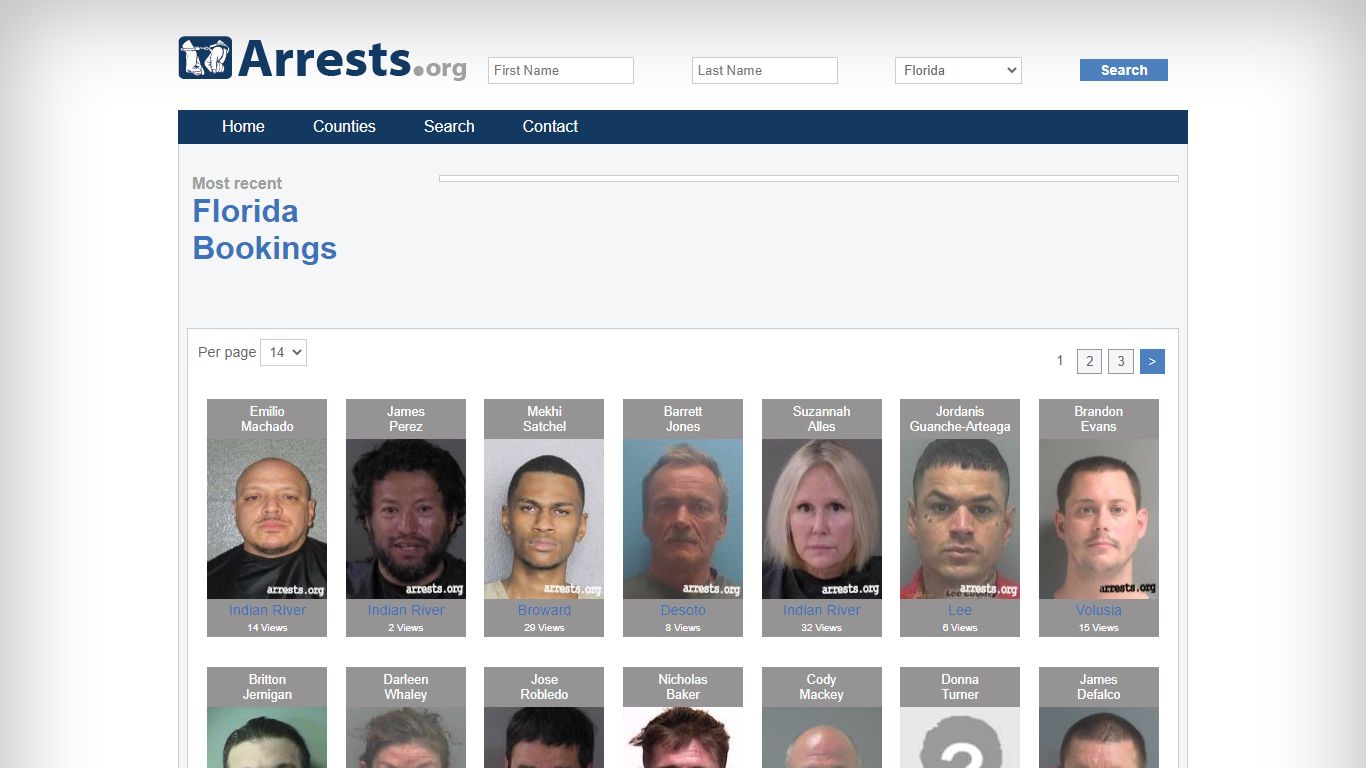 Florida Arrests and Inmate Search